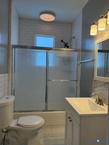 3109 Johnson Road Richmond, VA 23223 - Photo 9 of 21 Bathroom with vanity, shower / bath combination wi