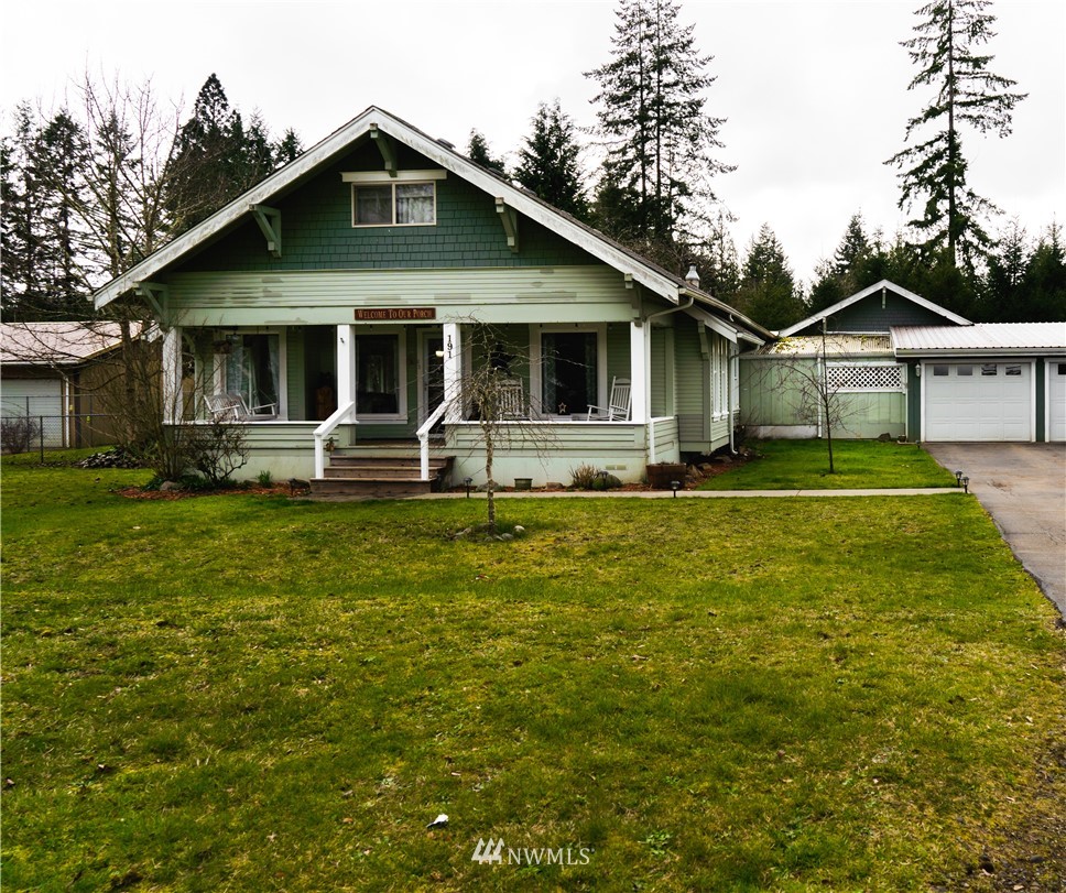 191 Stevens Road Doty, WA 98539 - Photo 3 of 19 a front view of a house with garden