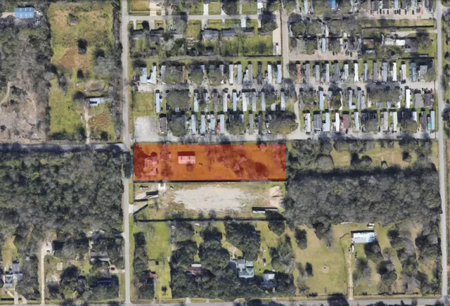 a view of building and city street