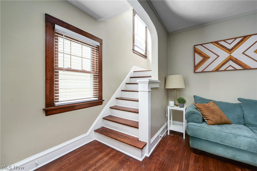 3530 Attica Road Cleveland, OH 44111 - Photo 18 of 47 Stairway to upstairs