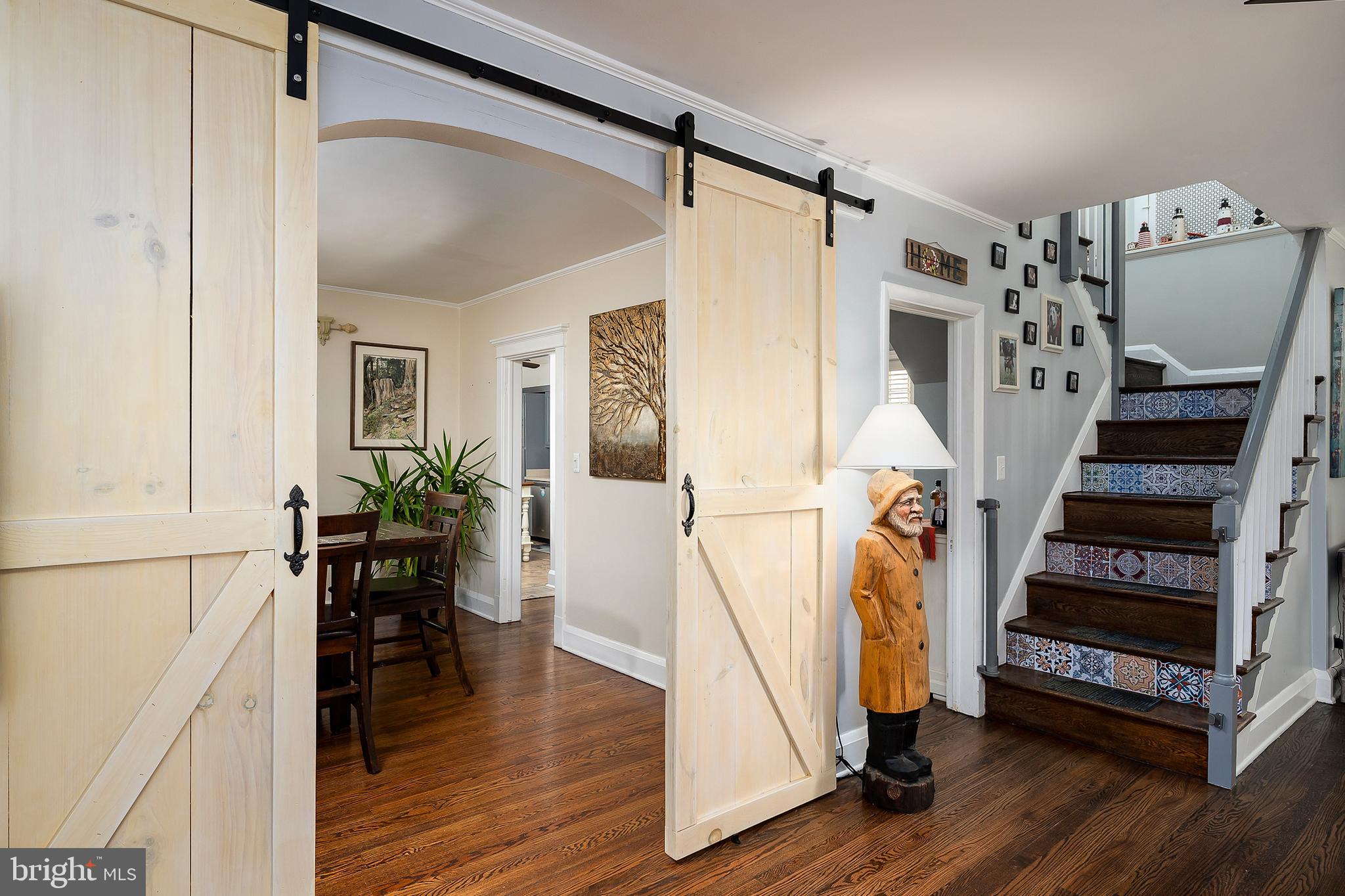 2723 Alden Road Baltimore, MD 21234 - Photo 7 of 35 Barn Doors to Dining Room