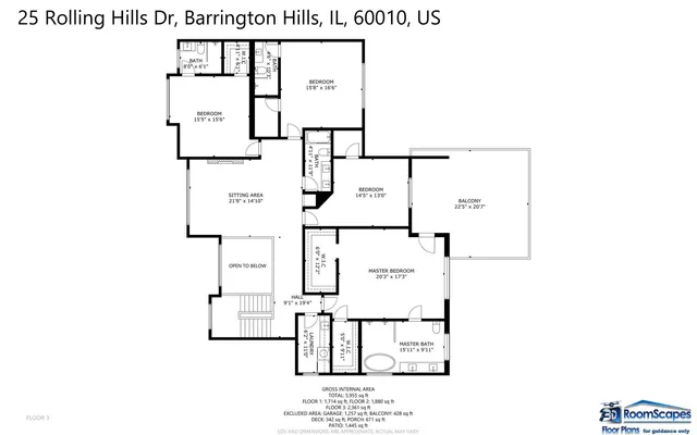 $3,150,000 | 25 Rolling Hills Drive, Barrington, IL 60010
