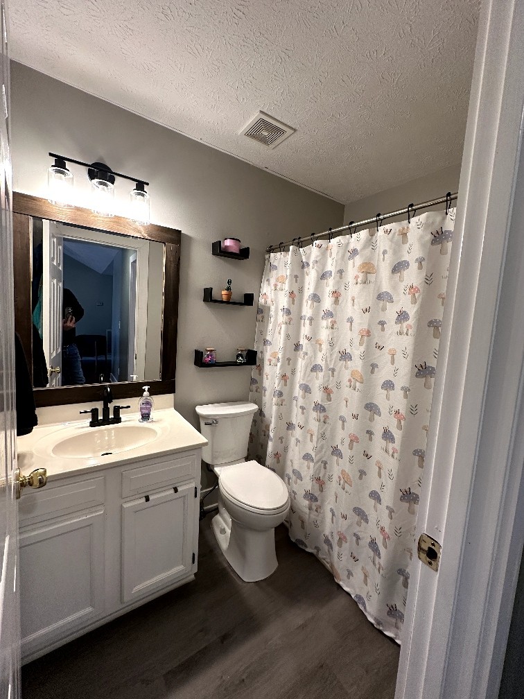 882 Pleasant Hill Road Franklin, KY 42134 - Photo 15 of 16 a bathroom with a toilet sink and mirror
