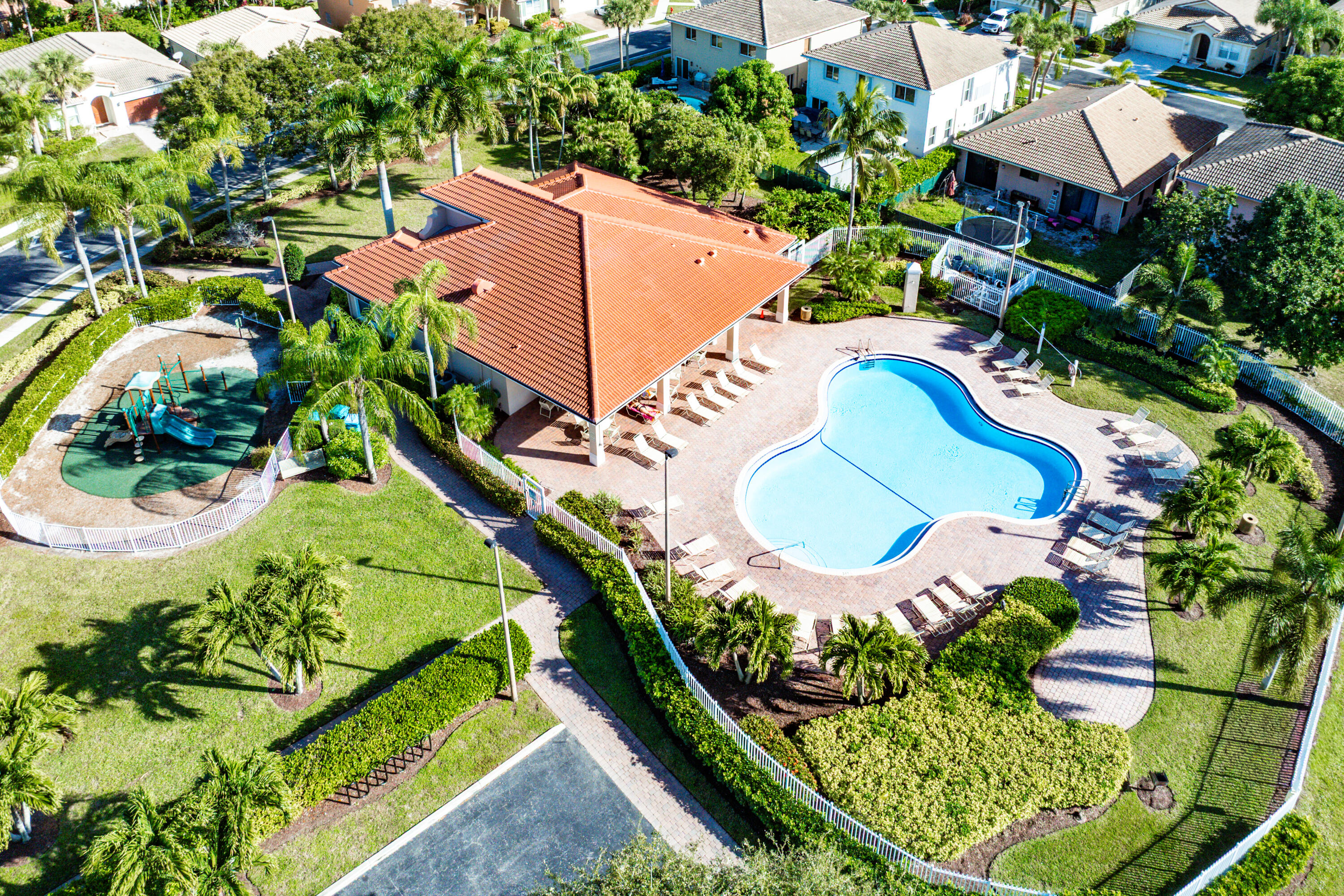 1135 Rialto Drive Boynton Beach, FL 33436 - Photo 54 of 54 an aerial view of a house