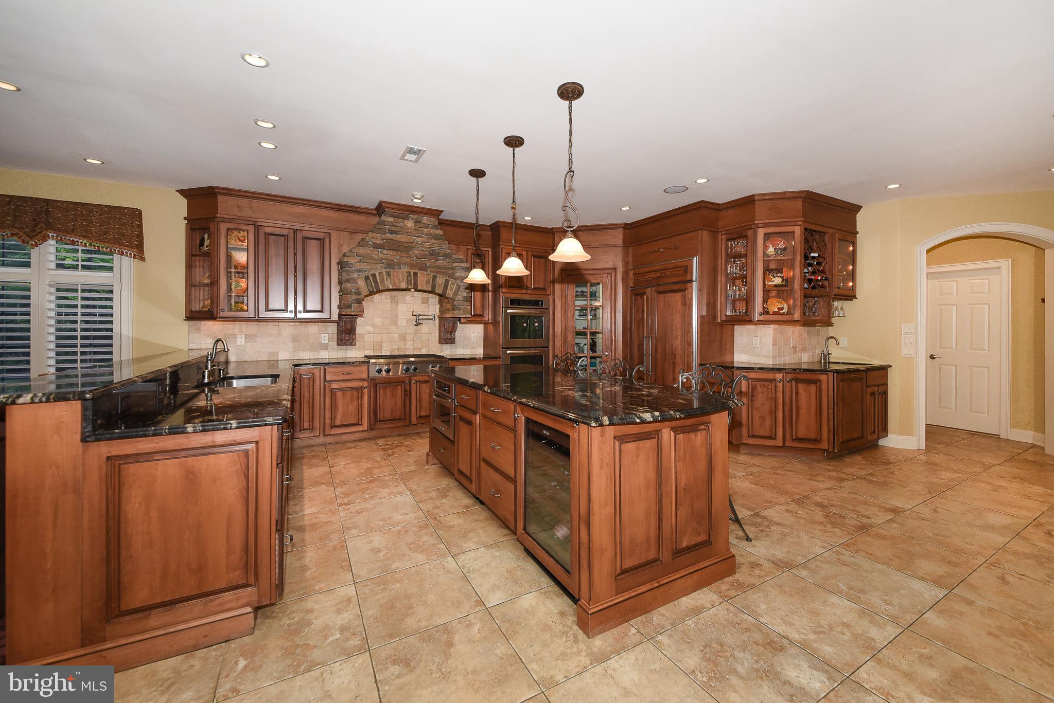 200 Wood Spring Road Gwynedd Valley, PA 19437 - Photo 20 of 71 Kitchen w. Stone Range Hood