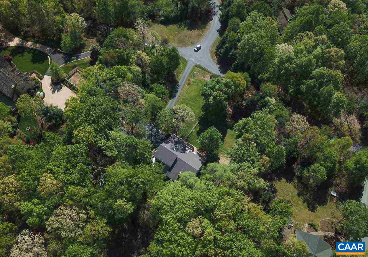 590 Explorers Road Charlottesville, VA 22911 - Photo 38 of 50 an aerial view of a house with a yard and outdoor space