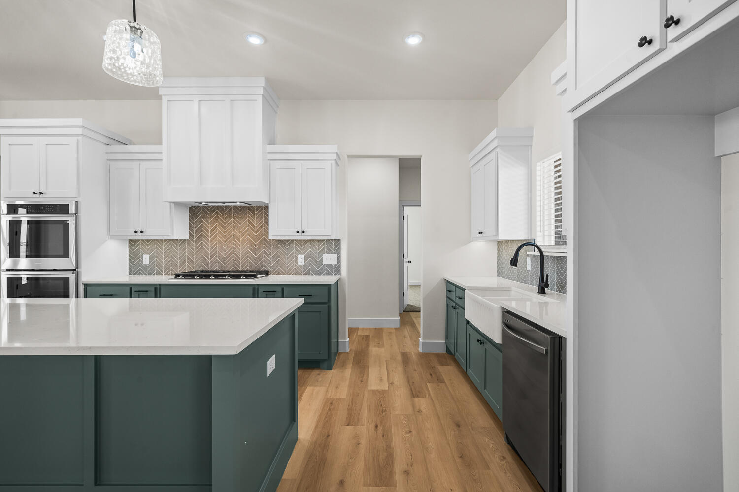 8115 County Road Shallowater, TX 79363 - Photo 19 of 47 a kitchen with stainless steel appliances granite countertop a sink stove and refrigerator