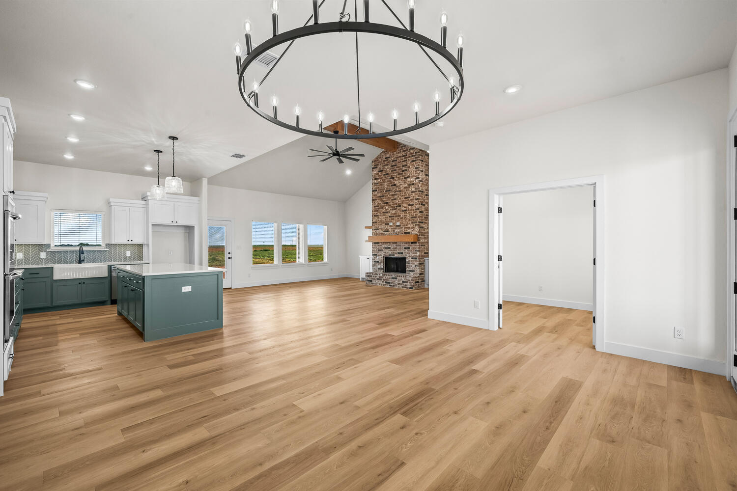 8115 County Road Shallowater, TX 79363 - Photo 24 of 47 a view of a living room and kitchen view