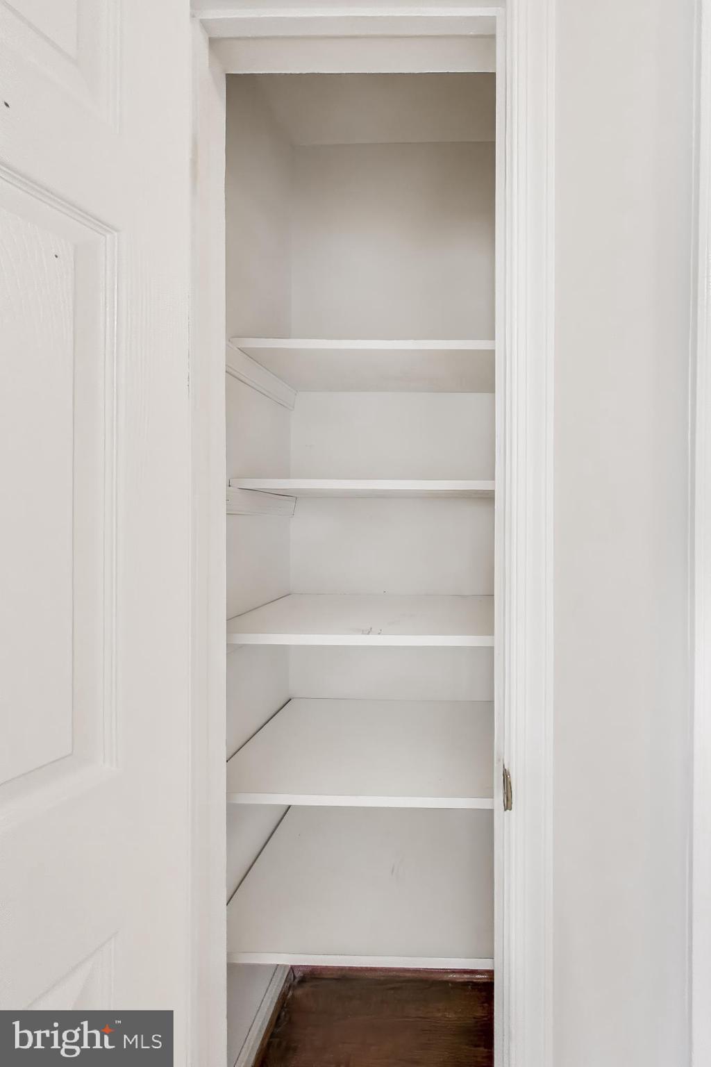 5300 Easton Drive Springfield, VA 22151 - Photo 24 of 60 a view of walk in closet with empty racks