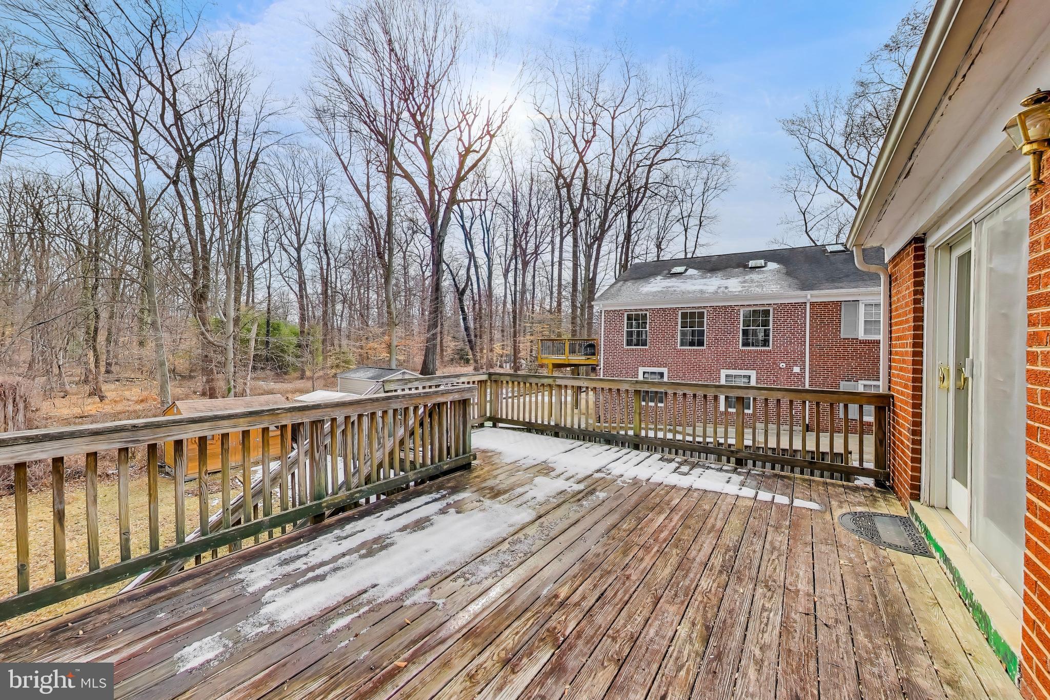 5300 Easton Drive Springfield, VA 22151 - Photo 46 of 60 a view of a house with a deck