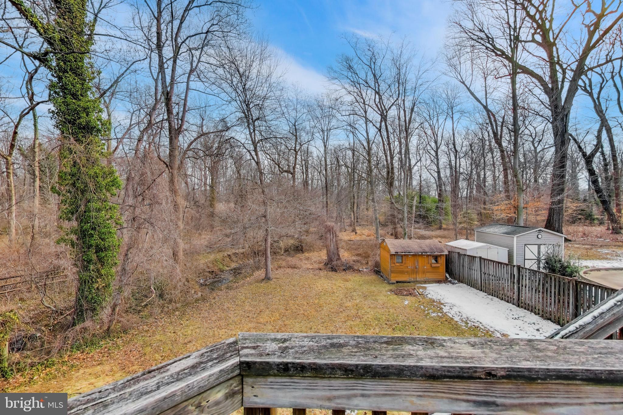 5300 Easton Drive Springfield, VA 22151 - Photo 47 of 60 a view of a backyard with large trees