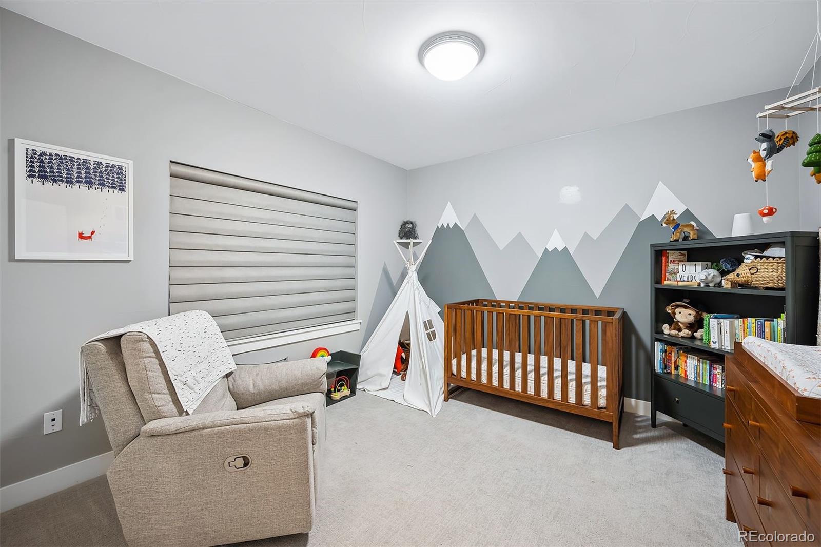 3536 Tejon Street Denver, CO 80211 - Photo 17 of 33 a bedroom with furniture and a window