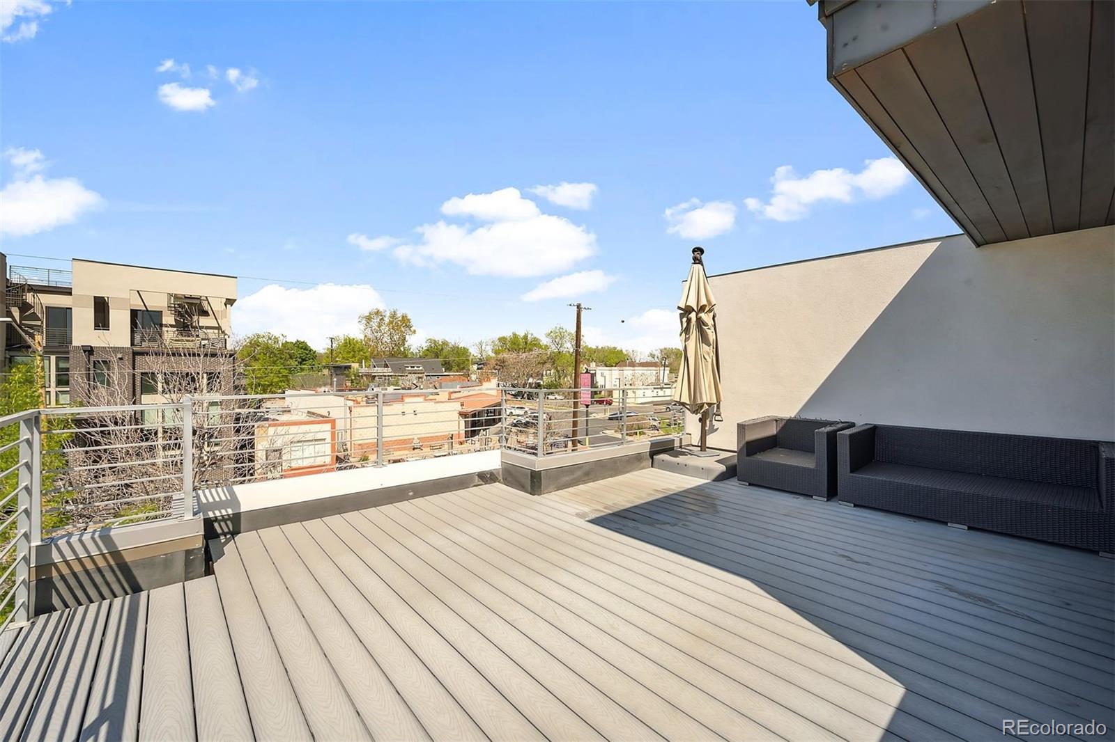 3536 Tejon Street Denver, CO 80211 - Photo 20 of 33 a view of balcony with seating space