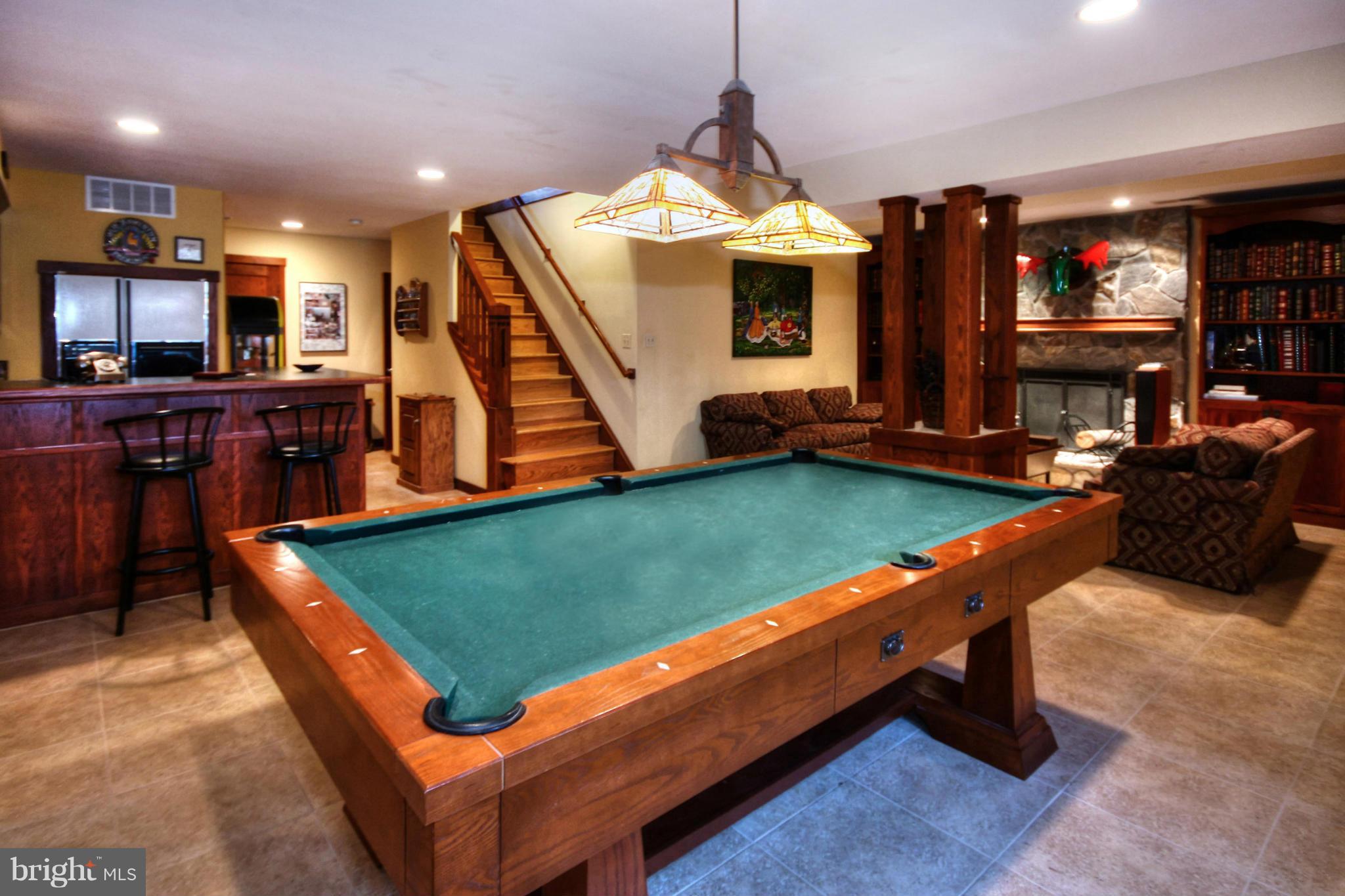 605 Clear Spring Road Great Falls, VA 22066 - Photo 25 of 30 Billiard Room