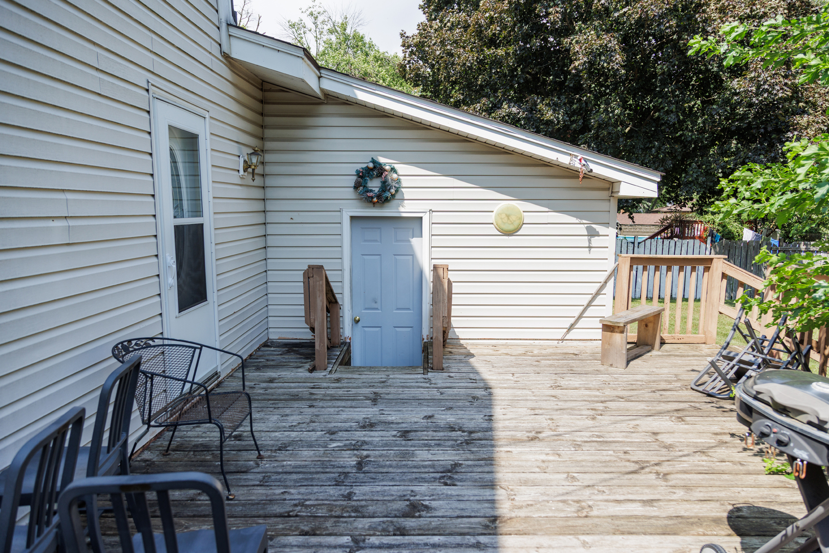 824 South McKinley Avenue Kankakee, IL 60901 - Photo 53 of 58 a view of backyard with sitting area