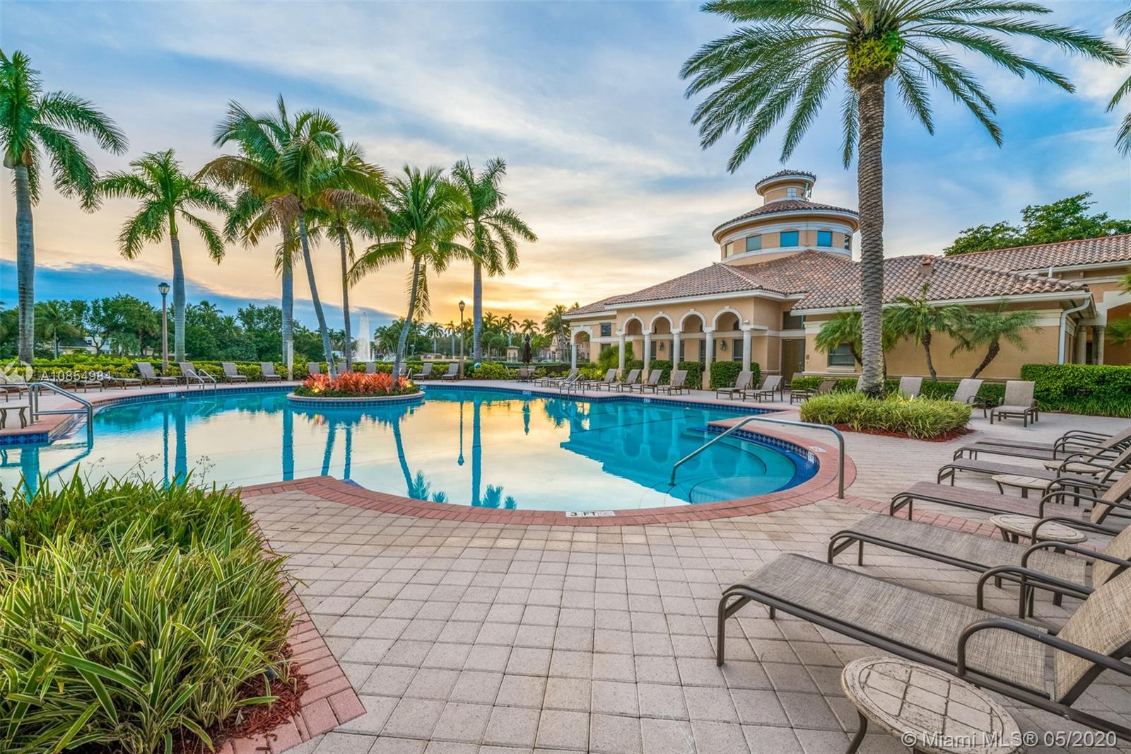 1475 Commodore Way Hollywood, FL 33019 - Photo 49 of 49 a view of outdoor space with seating area and swimming pool