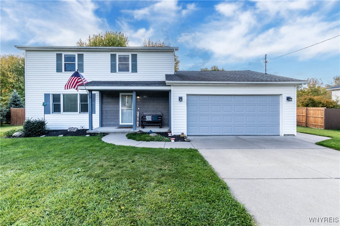914 Balmer Road Porter, NY 14174 - Photo 1 of 1 Charming open front covered porch, freshly landsca