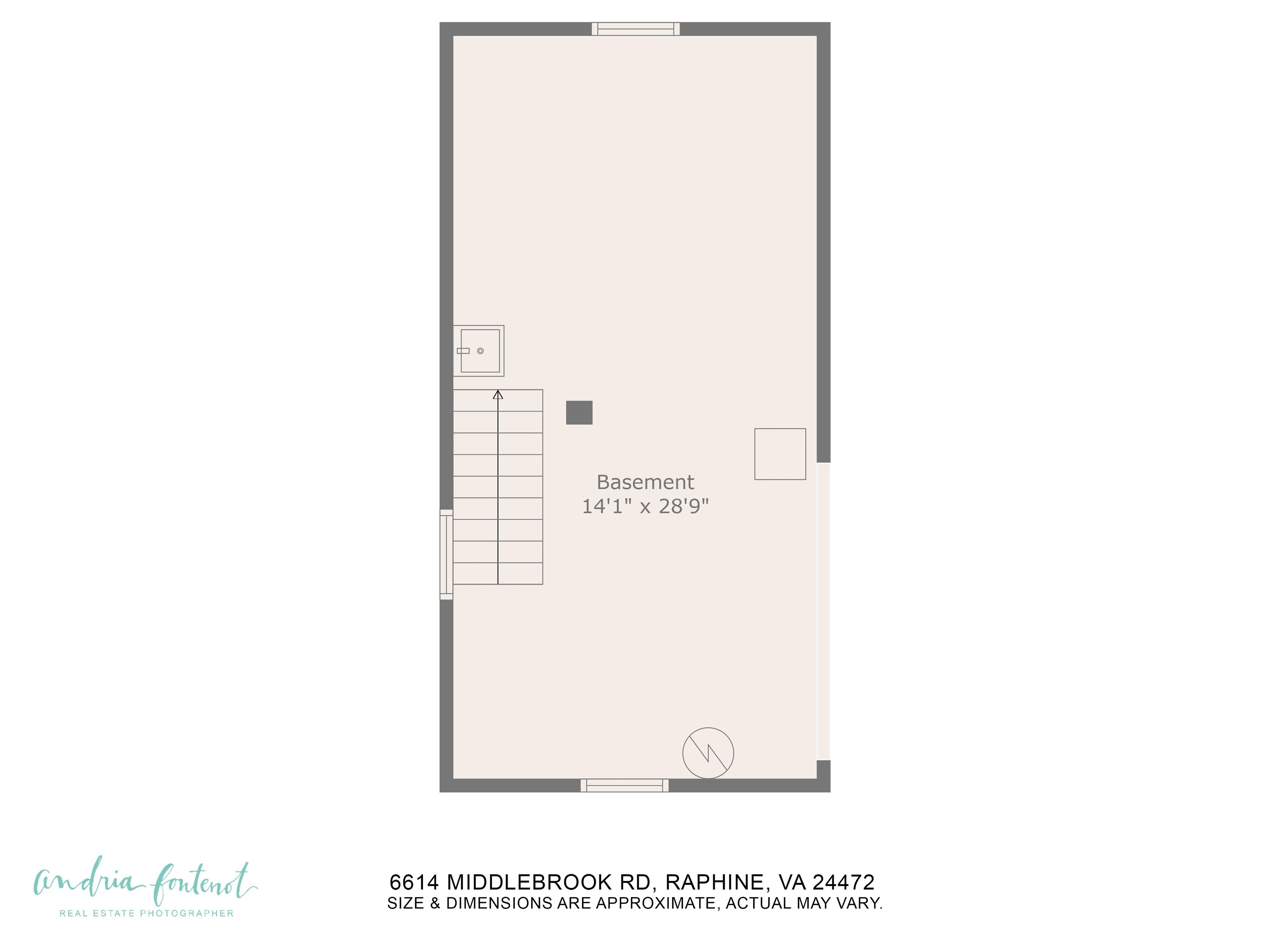 6614 Middlebrook Road Raphine, VA 24472 - Photo 52 of 52 a picture of a floor plan