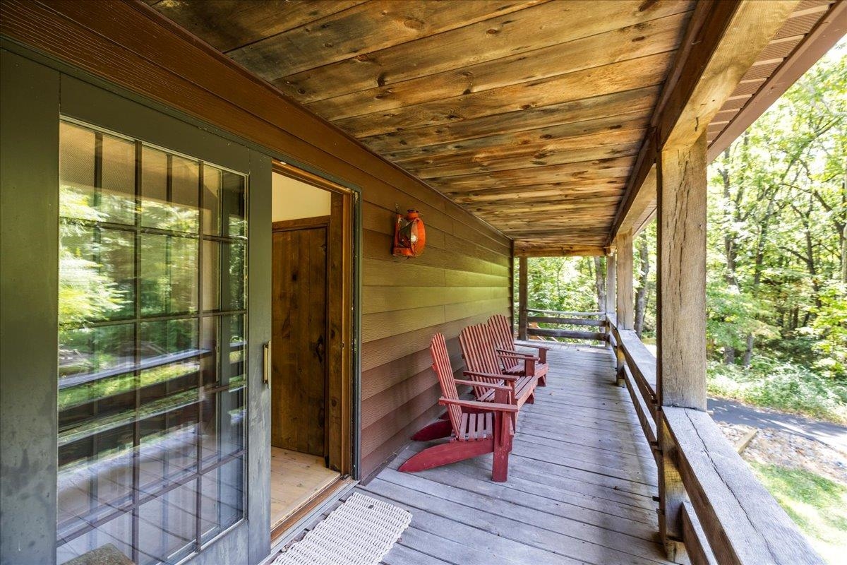 6614 Middlebrook Road Raphine, VA 24472 - Photo 10 of 52 a outdoor space with wooden floor and outdoor seating