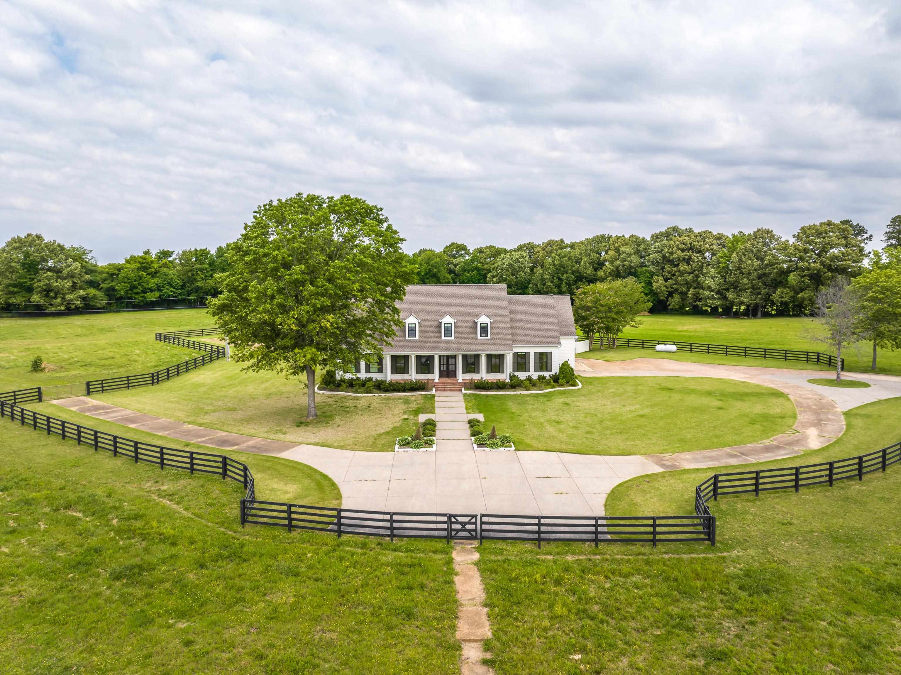 6085 Yum Yum Road Somerville, TN 38068 - Photo 7 of 40 an aerial view of a house with a big yard