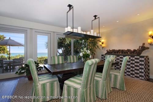 6195 North Ocean Boulevard Ocean Ridge, FL 33435 - Photo 4 of 12 a dining room with furniture and wooden floor