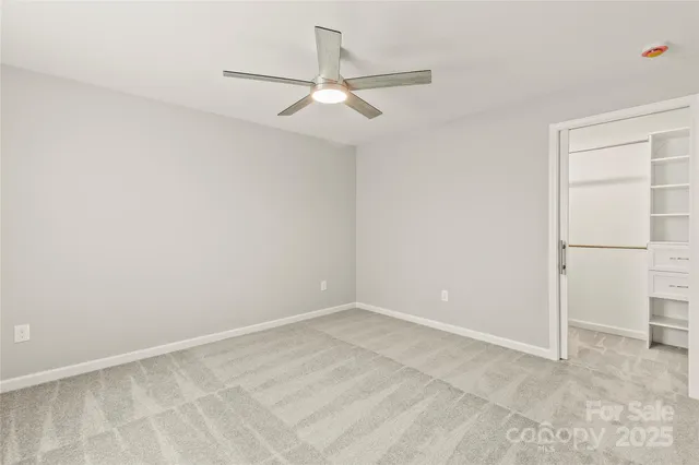 a view of walk in closet