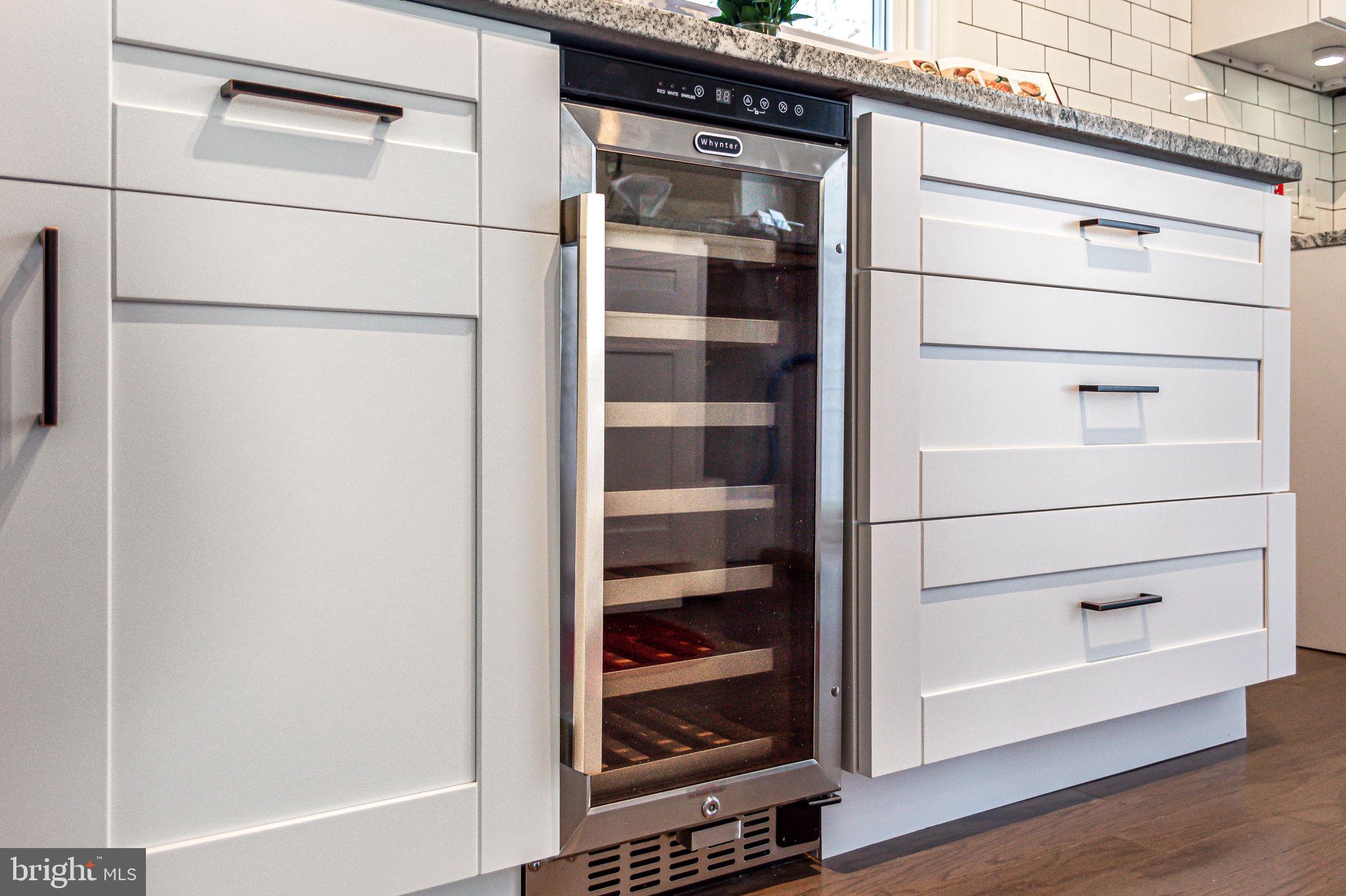 34 Evans Avenue Lutherville-Timonium, MD 21093 - Photo 7 of 36 Wine fridge