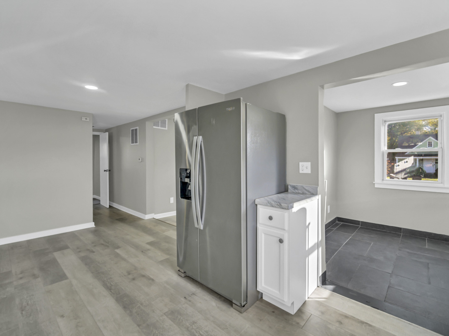 1820 Tomahawk Trail Round Lake Heights, IL 60073 - Photo 9 of 23 a view of an empty room with a fireplace