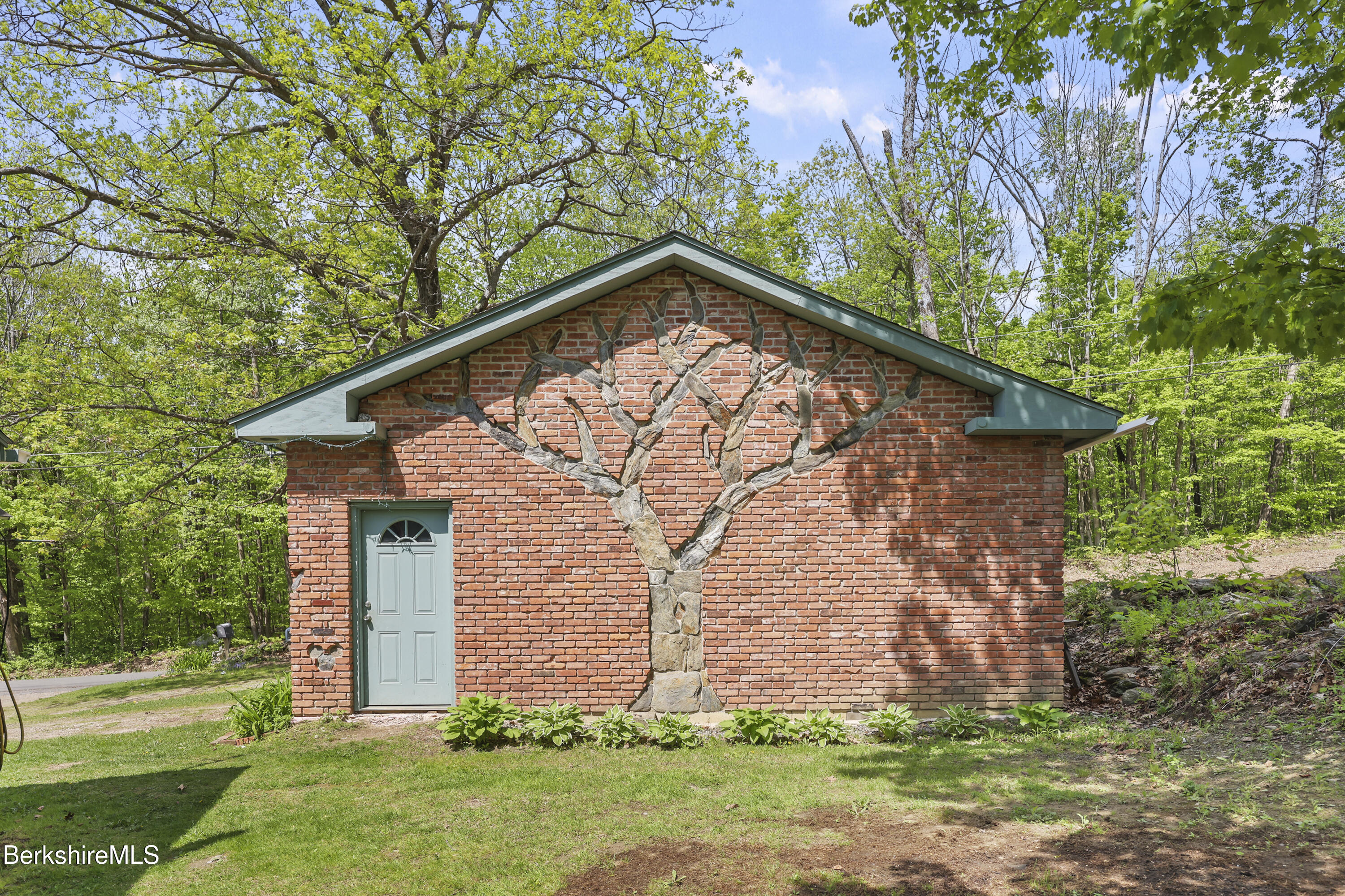 192 Curran Road Cheshire, MA 01225 - Photo 45 of 50 front view of a house with a yard
