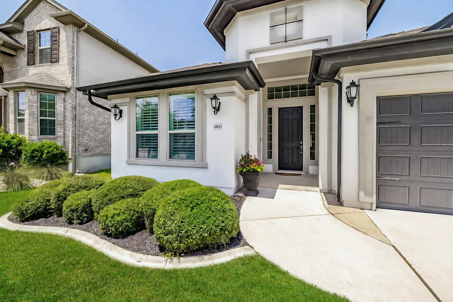 1820 Ficuzza Way Leander, TX 78641 - Photo 19 of 35 The gorgeous stucco exterior provides timeless elegance.