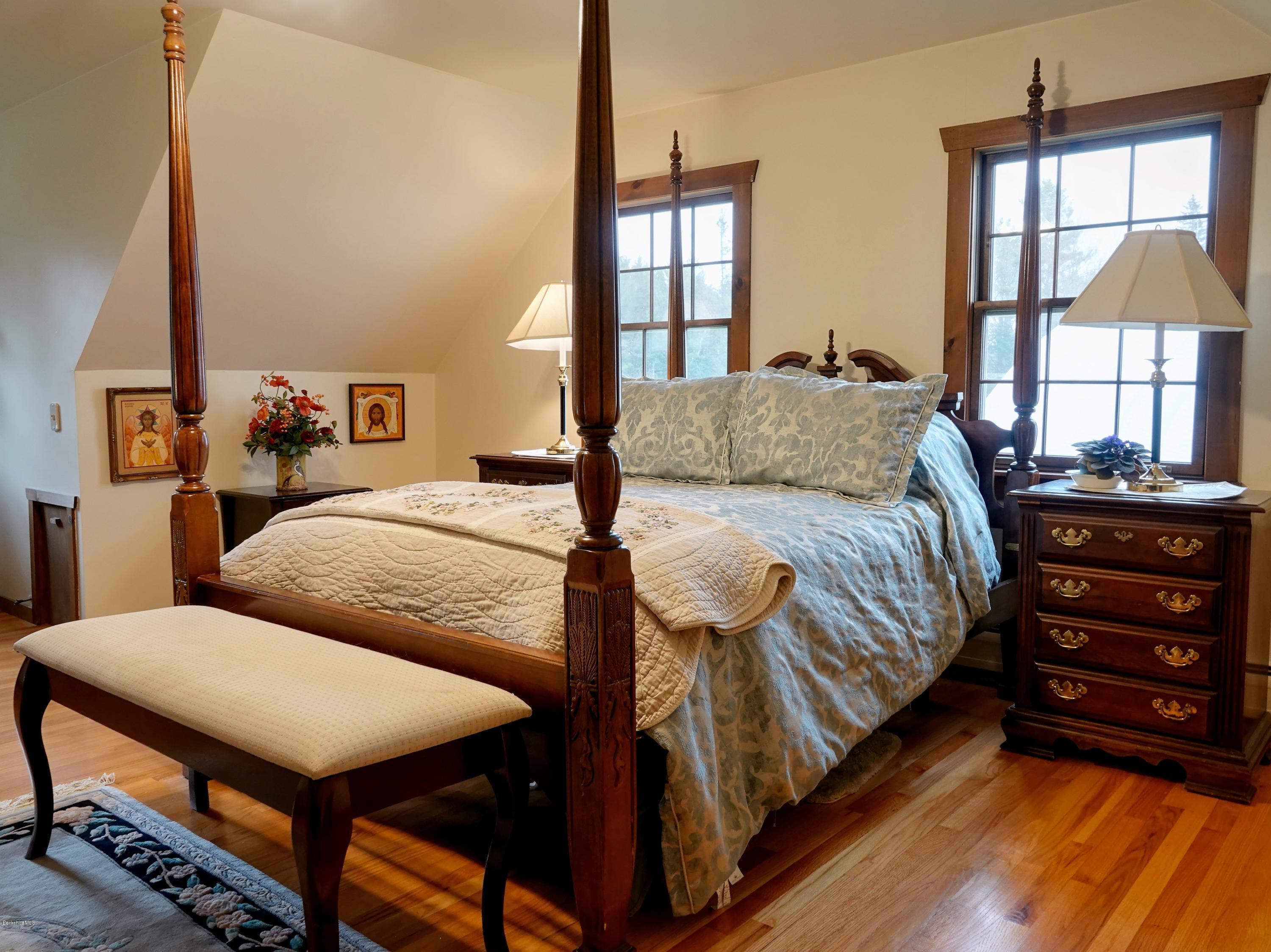 25 Groll Road Heath, MA 01346 - Photo 14 of 23 a bedroom with a bed a window and dresser