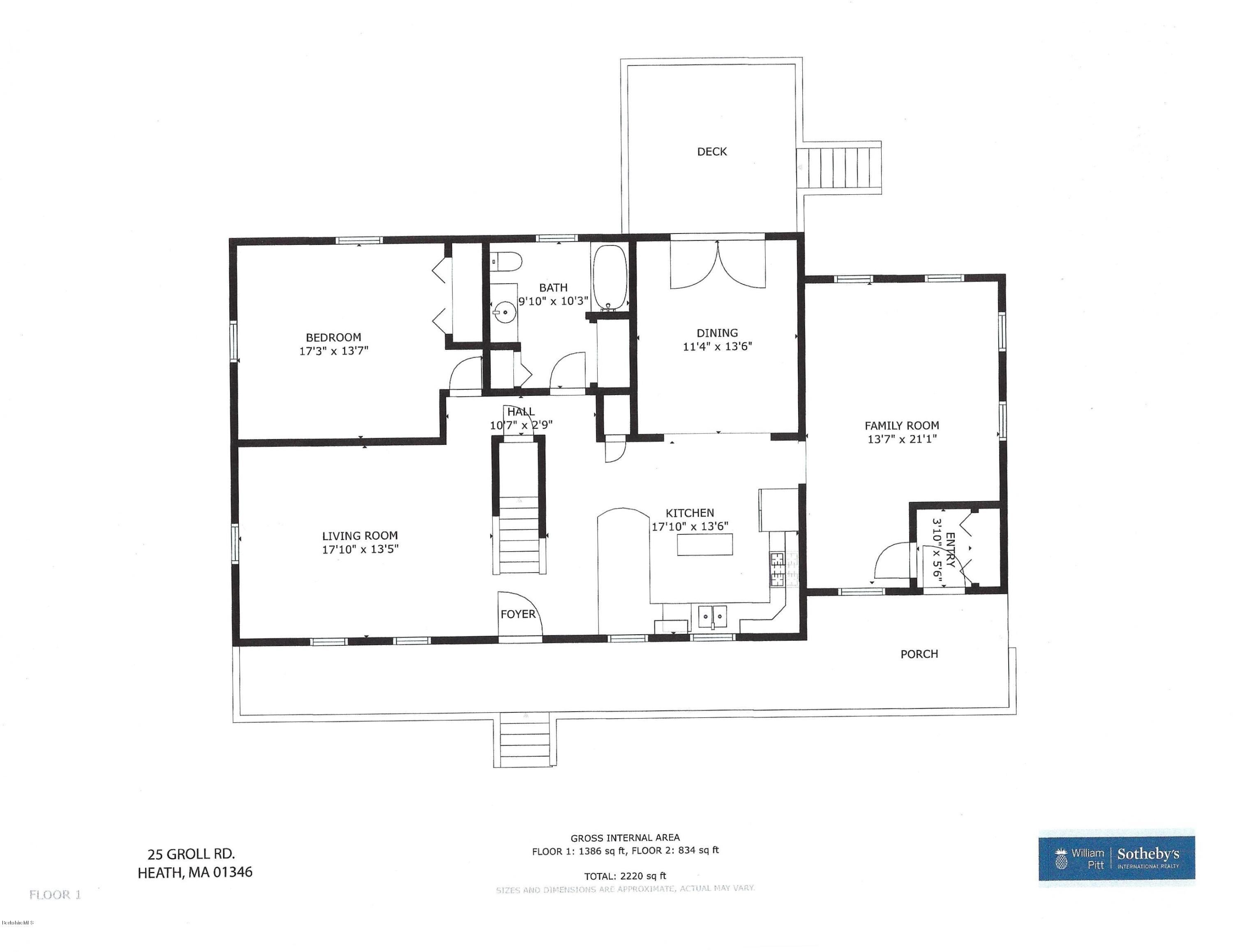 25 Groll Road Heath, MA 01346 - Photo 22 of 23 a picture of a floor plan