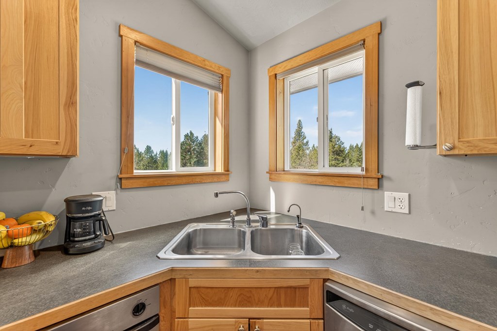 13810 Shadow Ridge Drive McCall, ID 83638 - Photo 10 of 31 A view from the kitchen sink