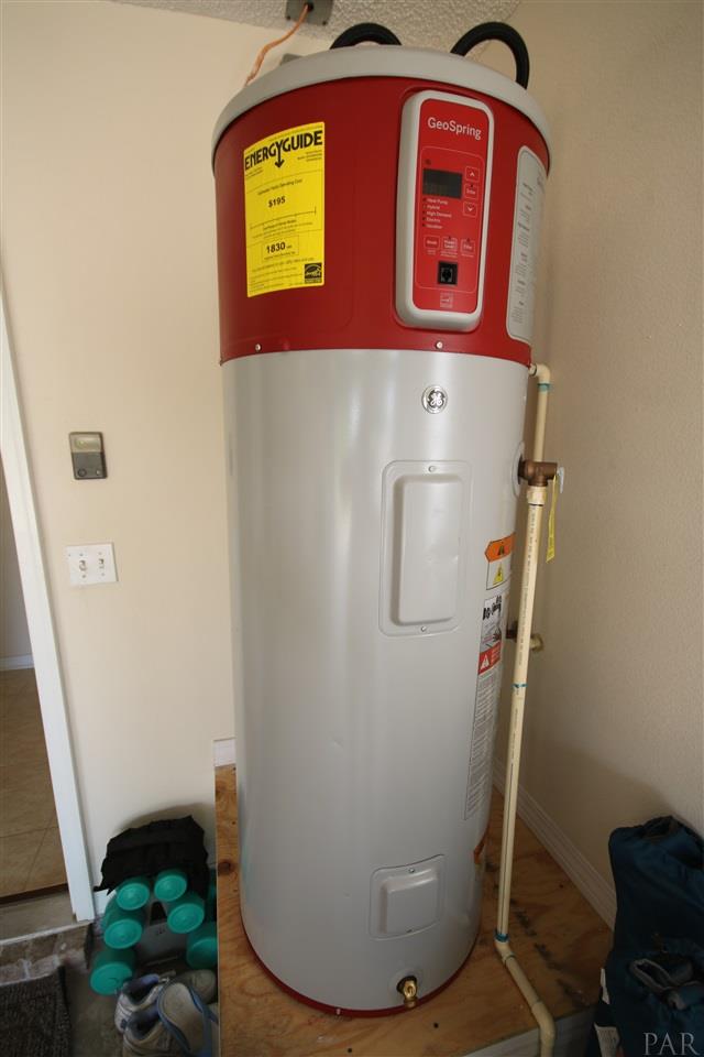 4916 Pineview Ridge Road Pace, FL 32571 - Photo 40 of 50 heat pump water heater 9/2013.