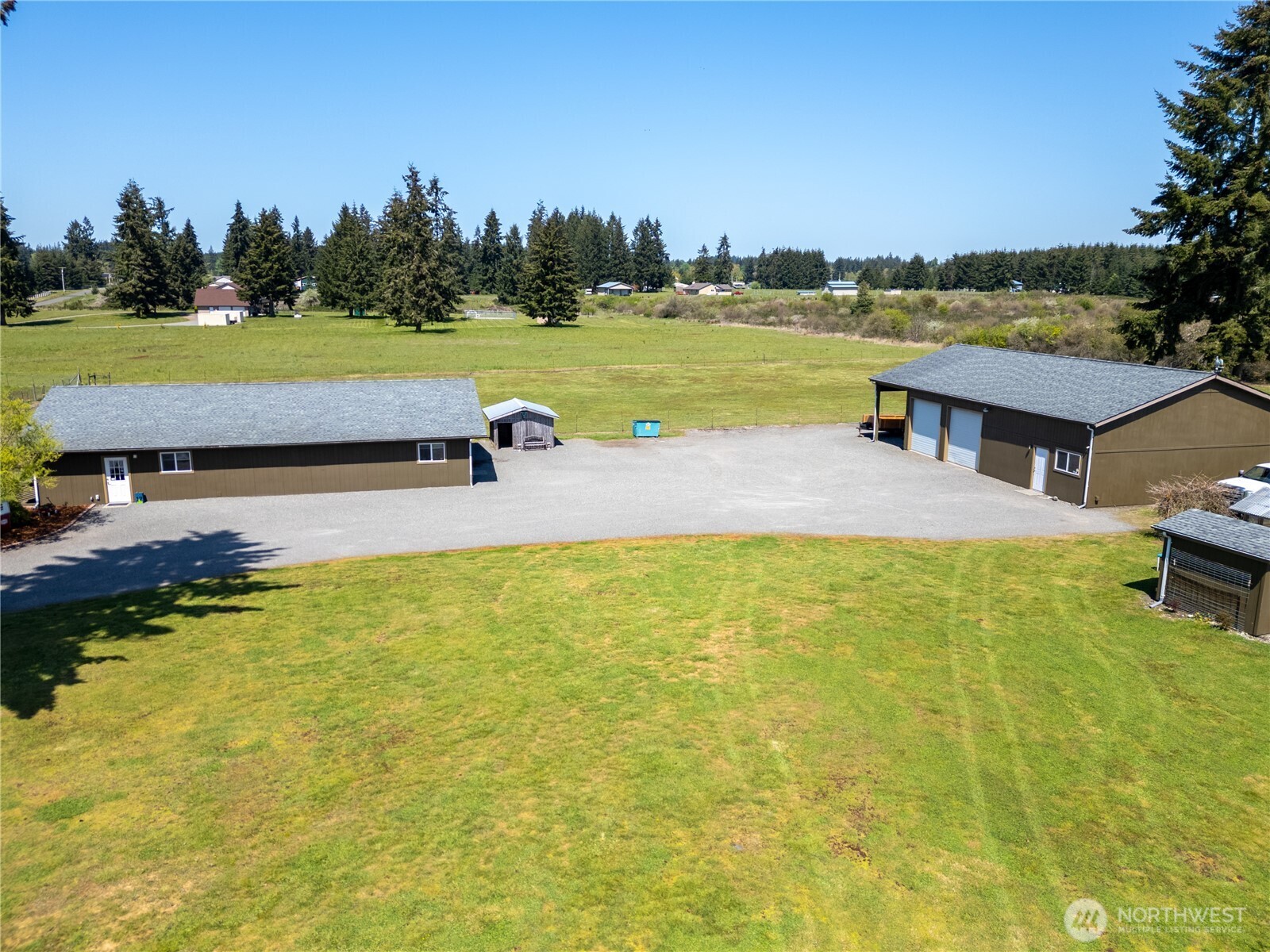 16742 Sheldon Lane Southwest Rochester, WA 98579 - Photo 36 of 40 a swimming pool view with a lake view