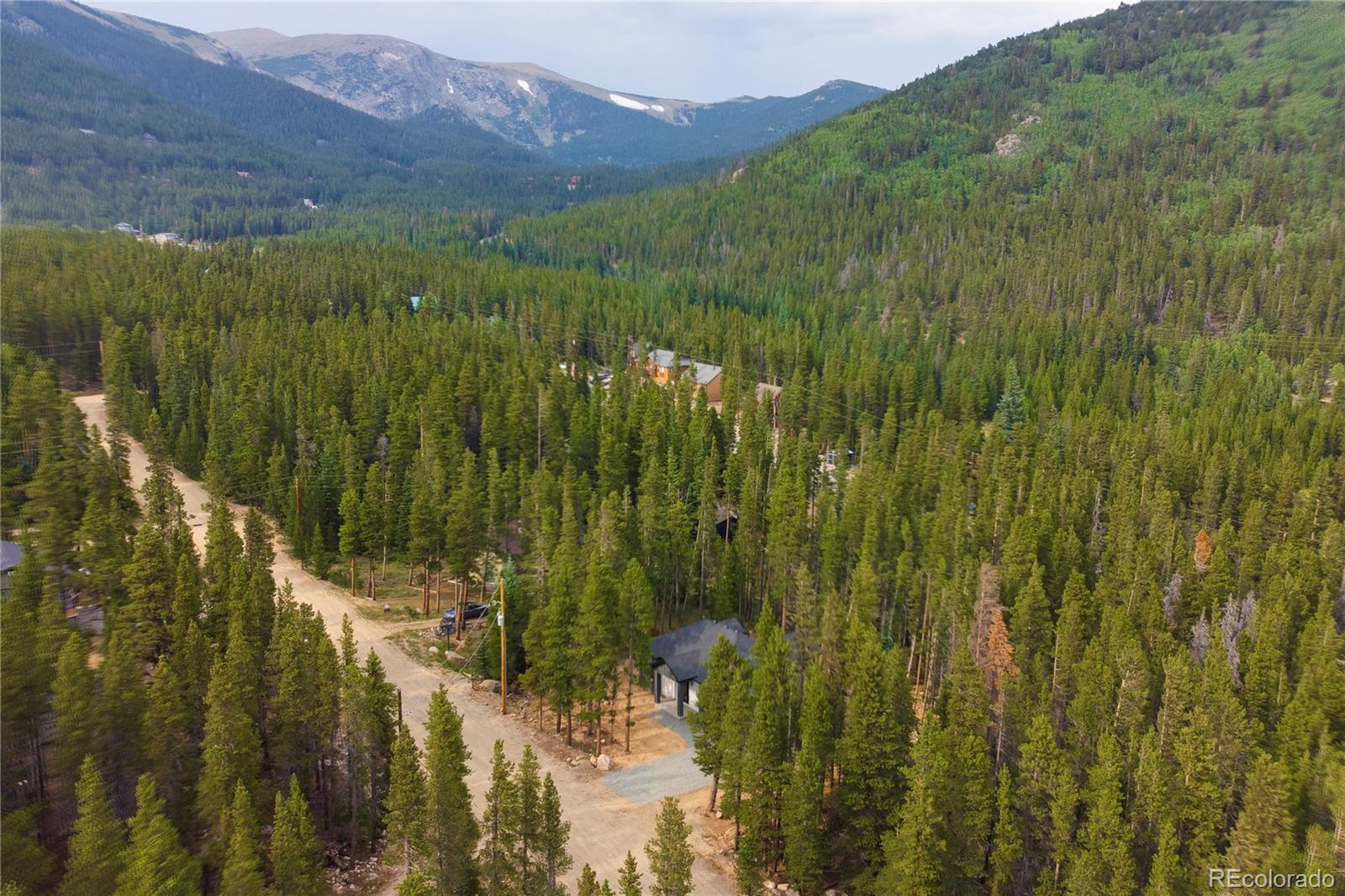 146 Elk Road Idaho Springs, CO 80452 - Photo 15 of 15 a view of a lush green hillside and a mountain