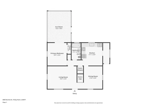 $319,900 | 6666 Ravinia Drive, Tinley Park, IL 60477
