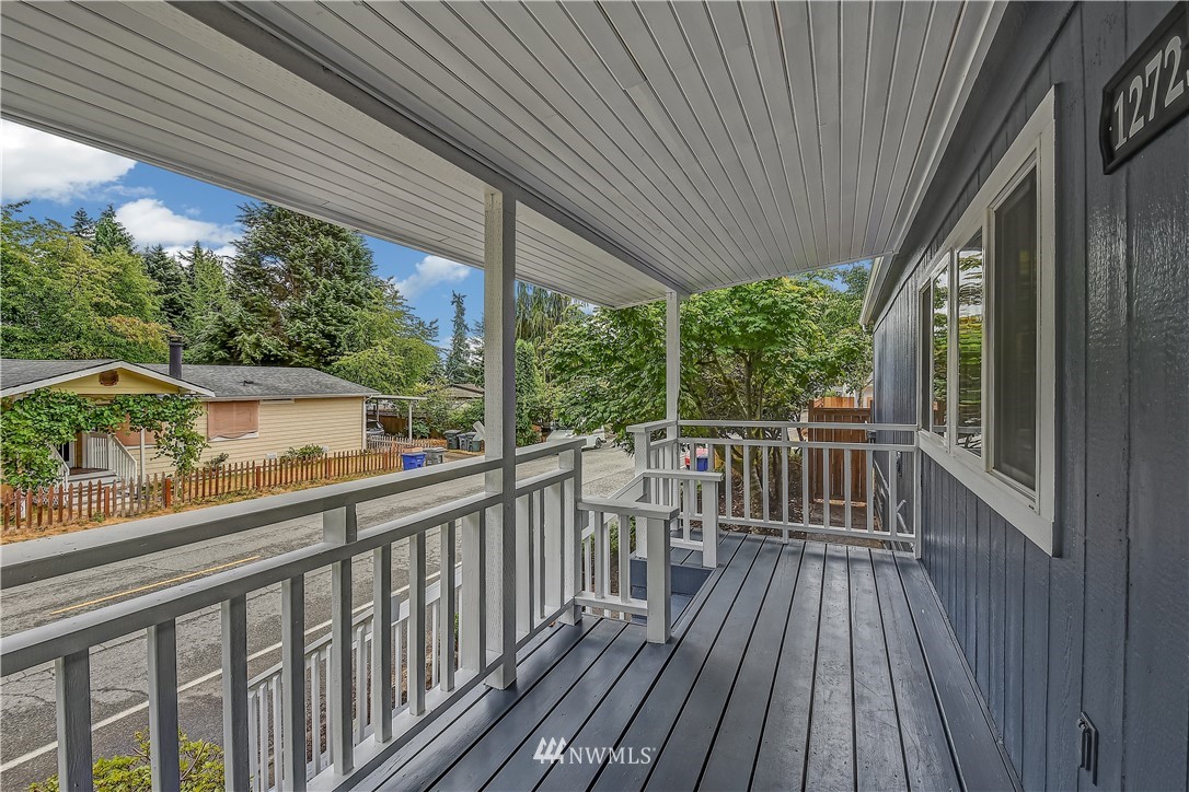 12723 Northeast 199th Street Bothell, WA 98011 - Photo 3 of 34 a view of a wooden deck