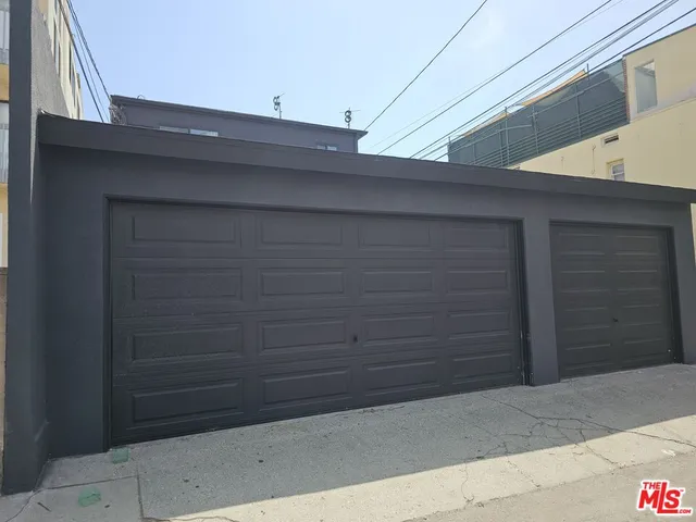 a close up of a door