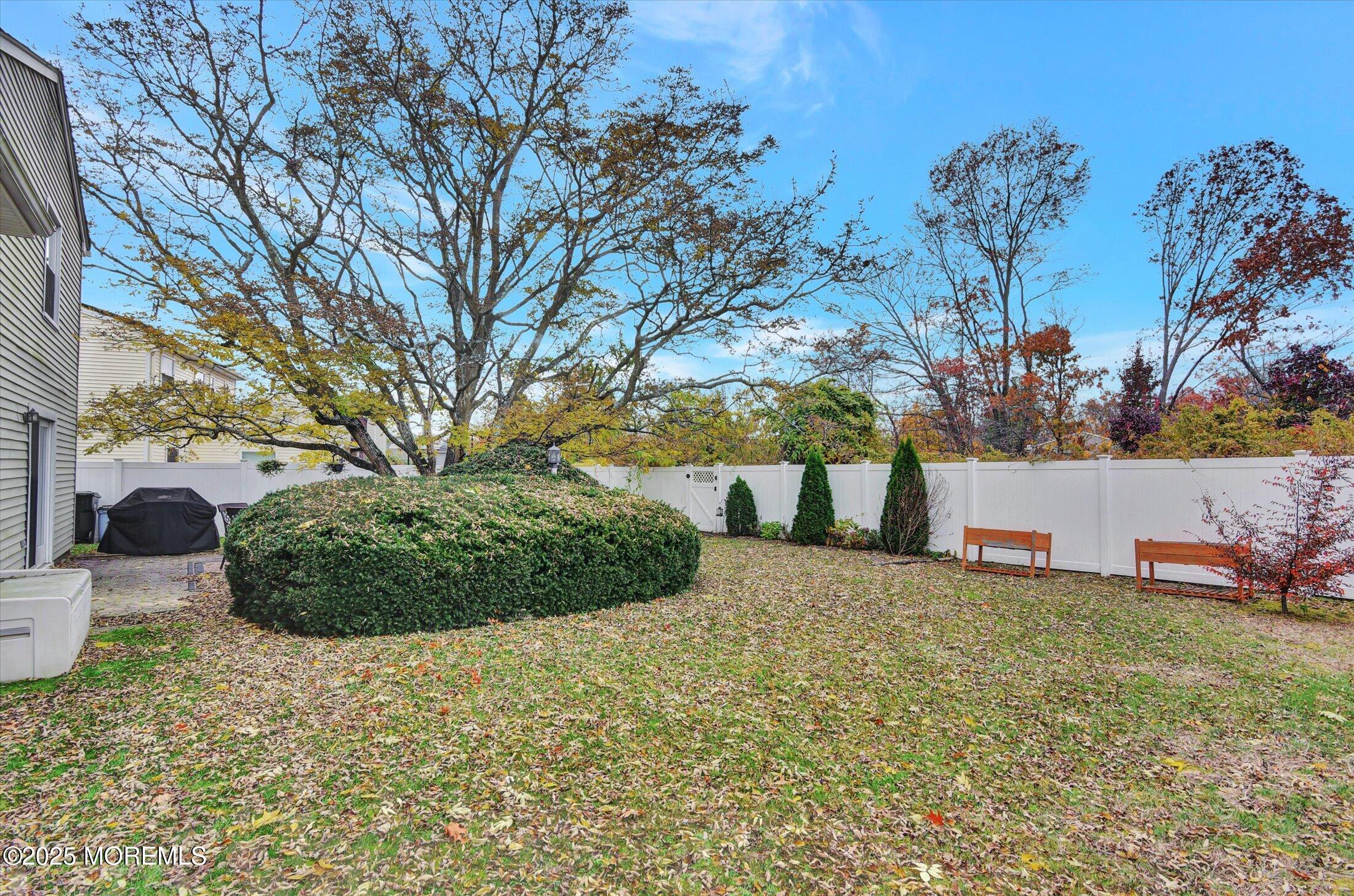 7 Nantucket Court Howell, NJ 07731 - Photo 34 of 39 a view of a backyard