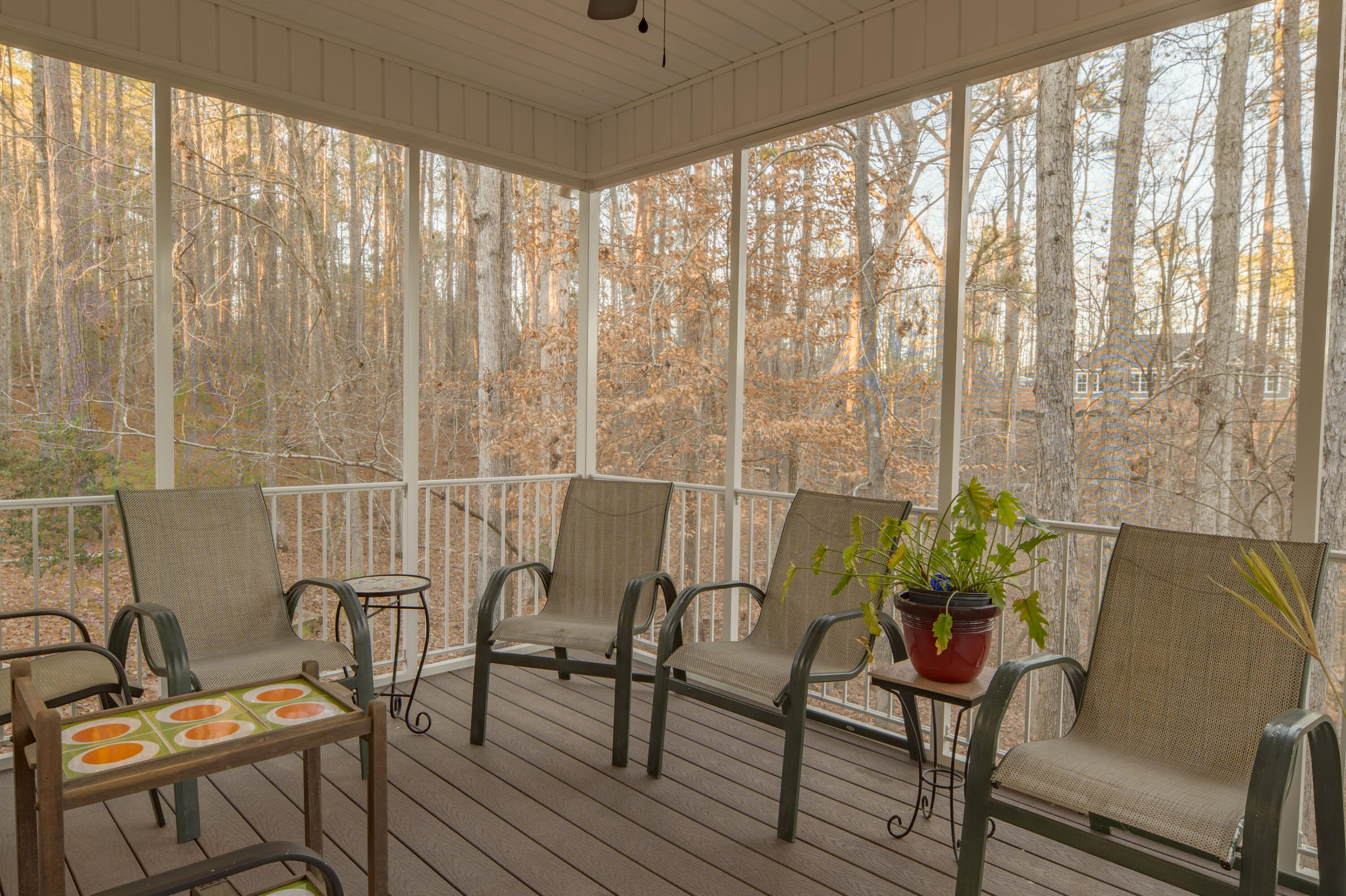 214 Holly Lane McCormick, SC 29835 - Photo 22 of 36 Main Level Screened Porch