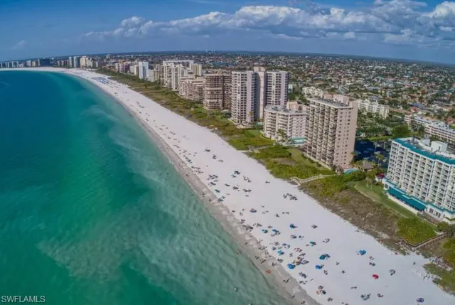 a view of a city and an ocean view