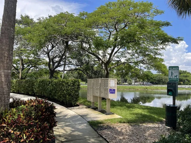 a front view of a house with a yard and a large tree