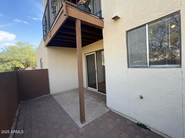 a view of a terrace view