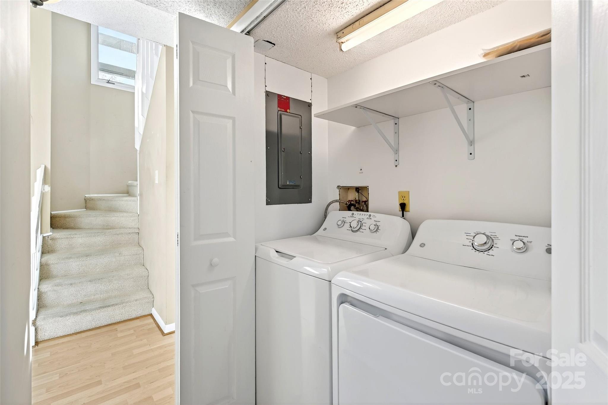 3 B Lynx Drive Black Mountain, NC 28711 - Photo 17 of 35 a utility room with dryer and washer