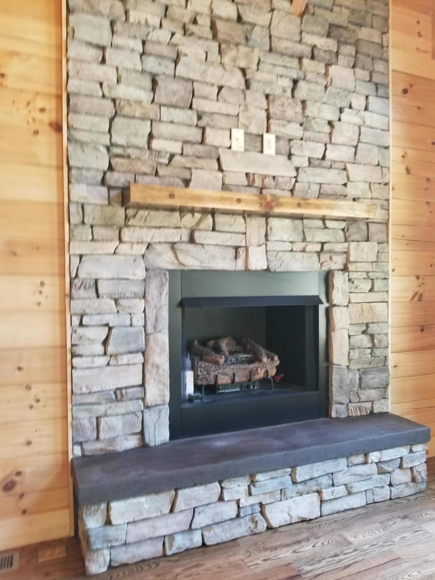 11010 Dickerson Mill Road Moneta, VA 24121 - Photo 6 of 33 Gas Log Fireplace