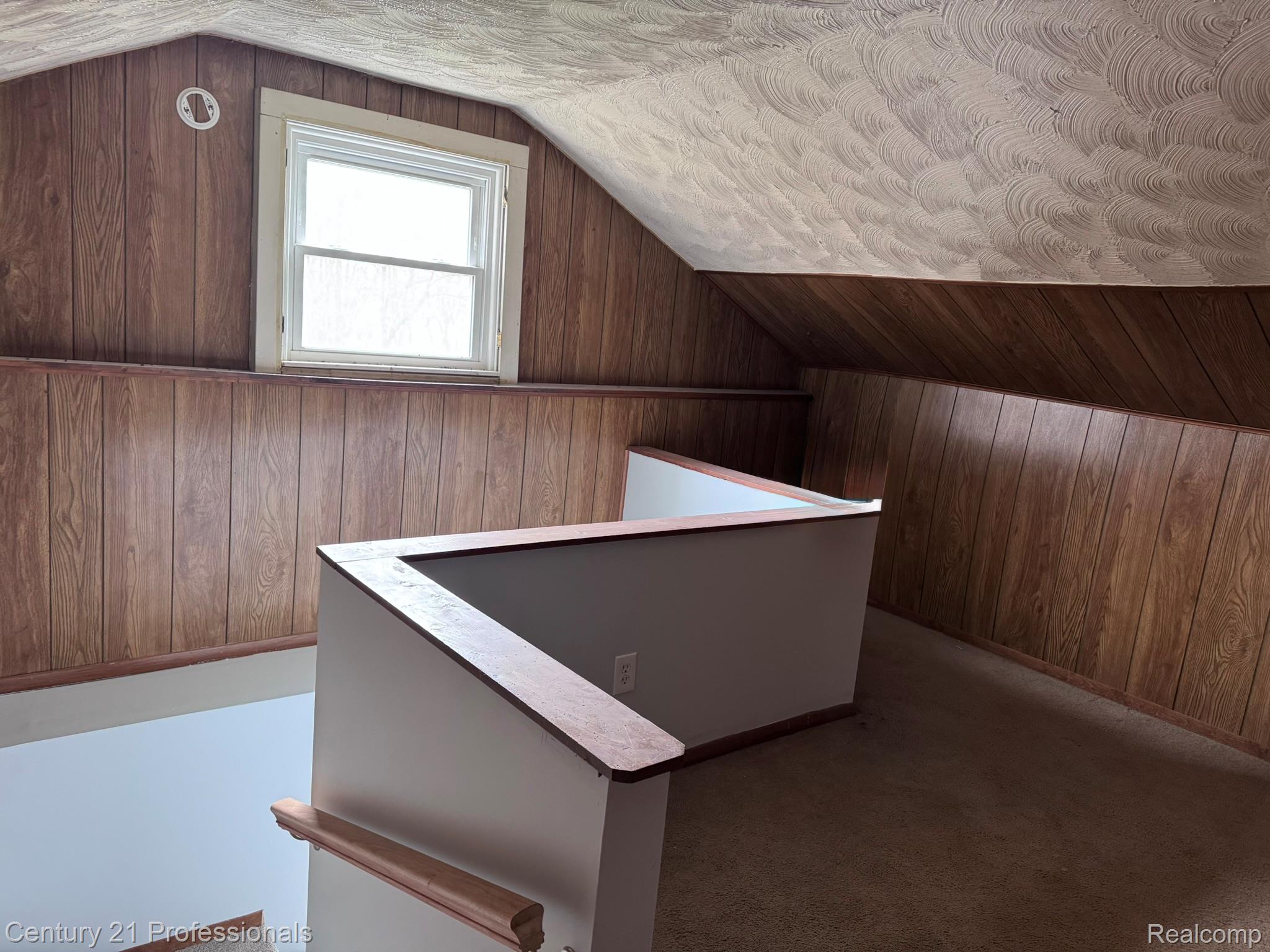 2021 West Rose Center Road Holly, MI 48442 - Photo 28 of 30 Bonus room with wood walls and carpet floors