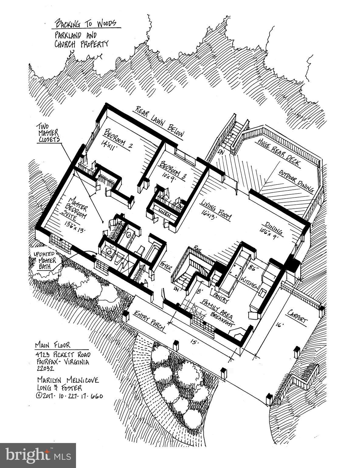 4723 Pickett Road Fairfax, VA 22032 - Photo 29 of 30 Open Concept Main Floor Plan