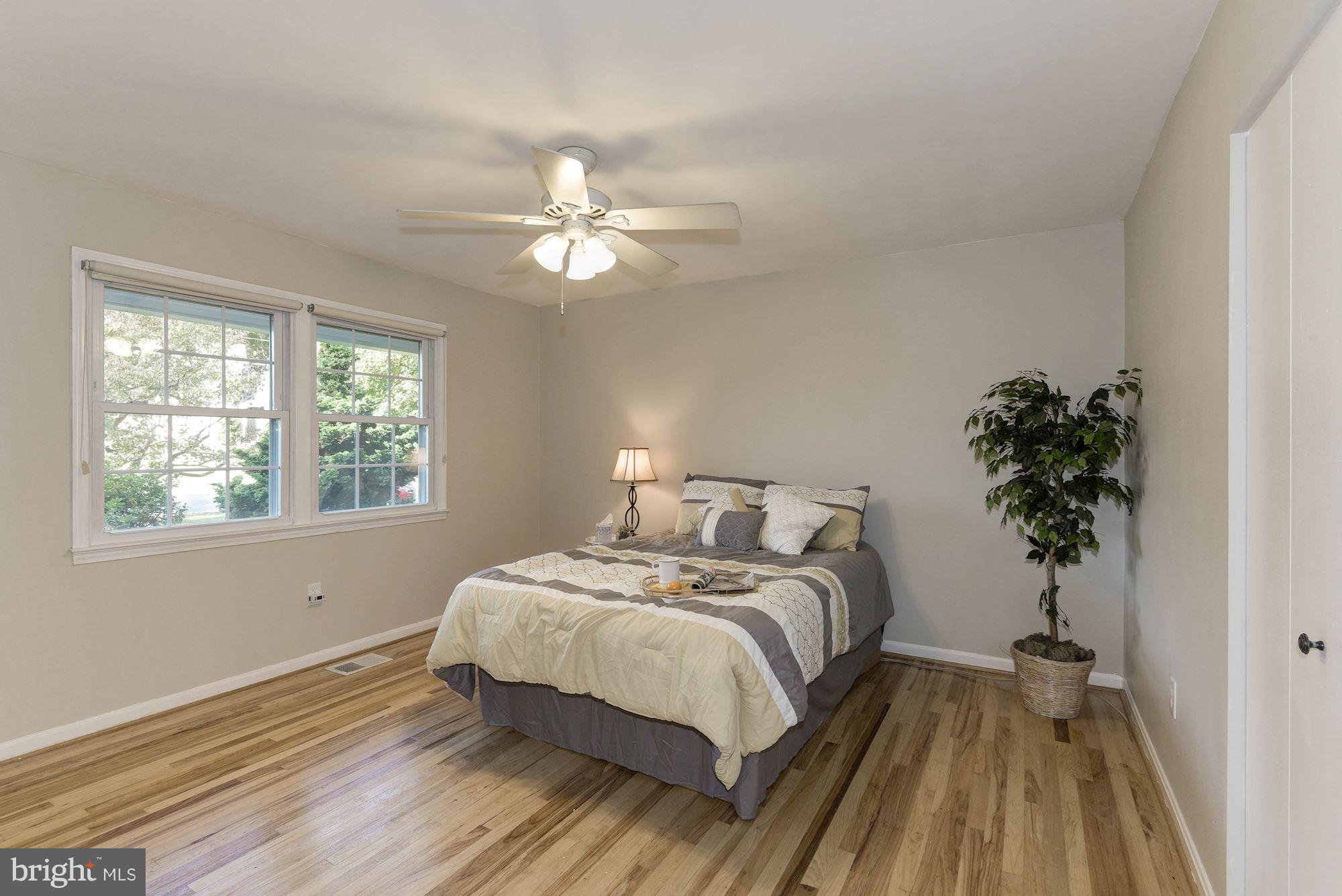 4723 Pickett Road Fairfax, VA 22032 - Photo 8 of 30 Owner's Suite with Soothing Ceiling Fan Light