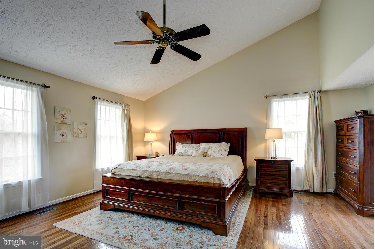1474 Old Hickory Road Annapolis, MD 21409 - Photo 14 of 30 Master Bedroom with vaulted ceiling
